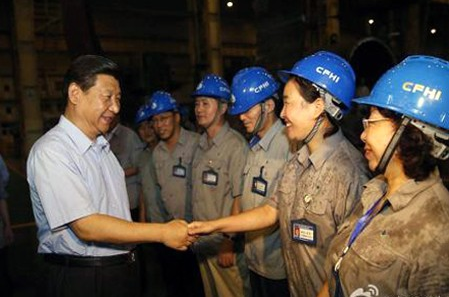 习近平视察一重