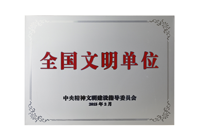 全国文明单位——中央精神文明建设指导委员会